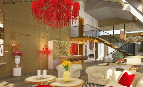 Four Seasons Private Residences İstanbul #fuarstand #internationalfairdesing #mimari #içmimari #expo #messe #fuar #stand #ofis #villa # mağaza #showroom #dekorasyon #proje #uygulama #render #vray #3dmax #villa